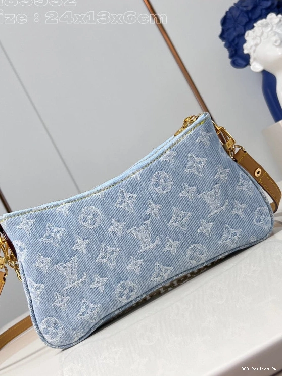 AAA Replica Ru Liv pochette double LOUIS VUITTON -24.5*13.5*6.5CM 0807